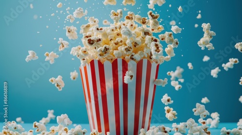 The flying popcorn photo