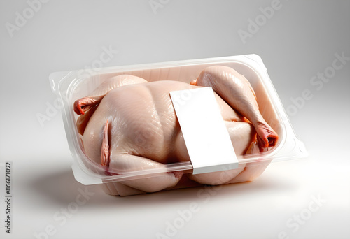 Poultry packaging showcasing, Raw Chicken