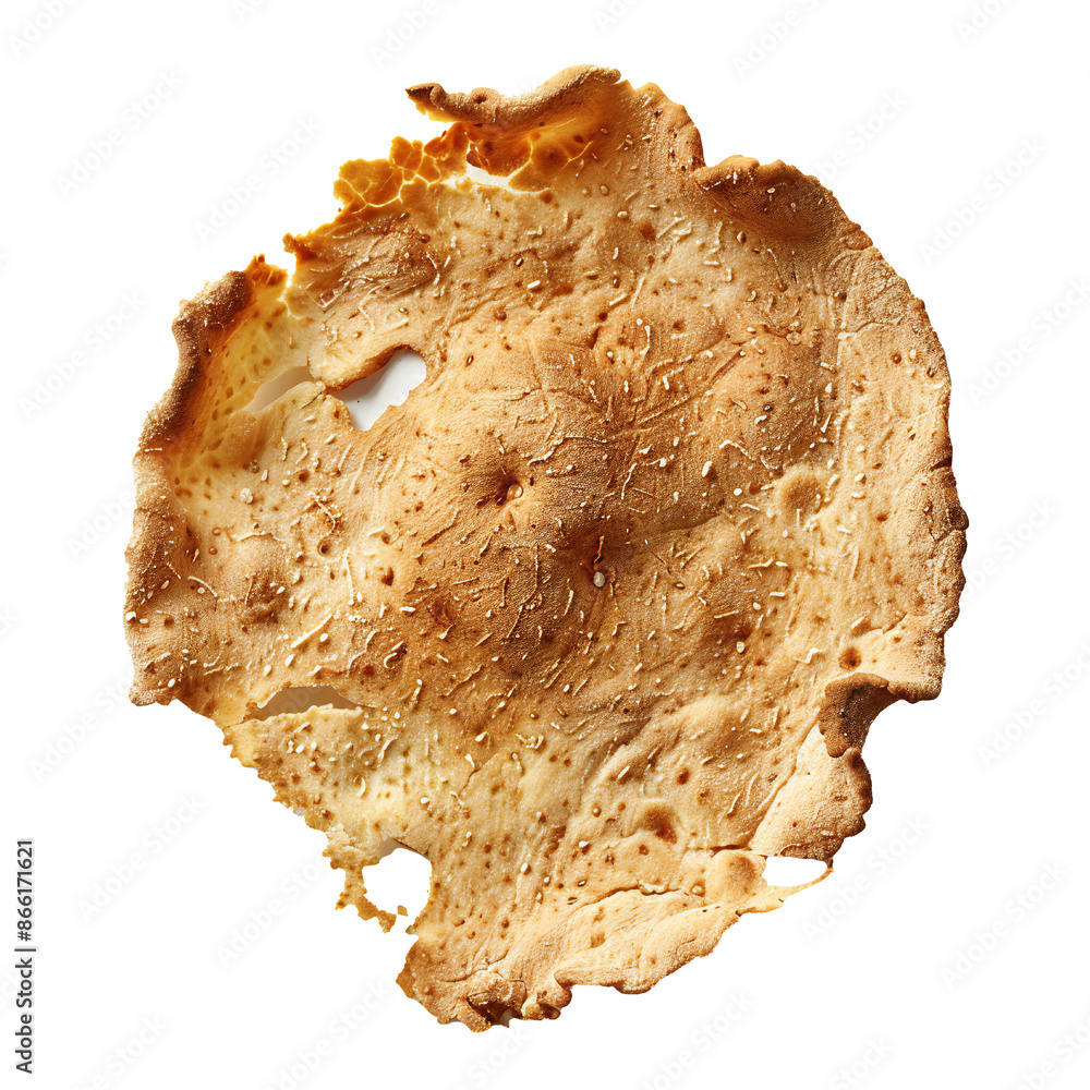 Pizza crust with no ingredients on transparent background Generative Ai Pizza crust with no ingredients on transparent background Generative Ai