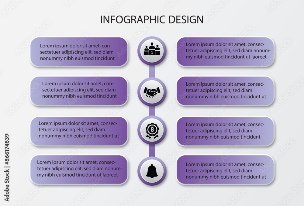 Infographic Element Business note paper design vector. Minimal flat infographic vector illustration for business information visualization.
Infographic Element Business note paper design vector. Minimal flat infographic vector illustration for business information visualization.
