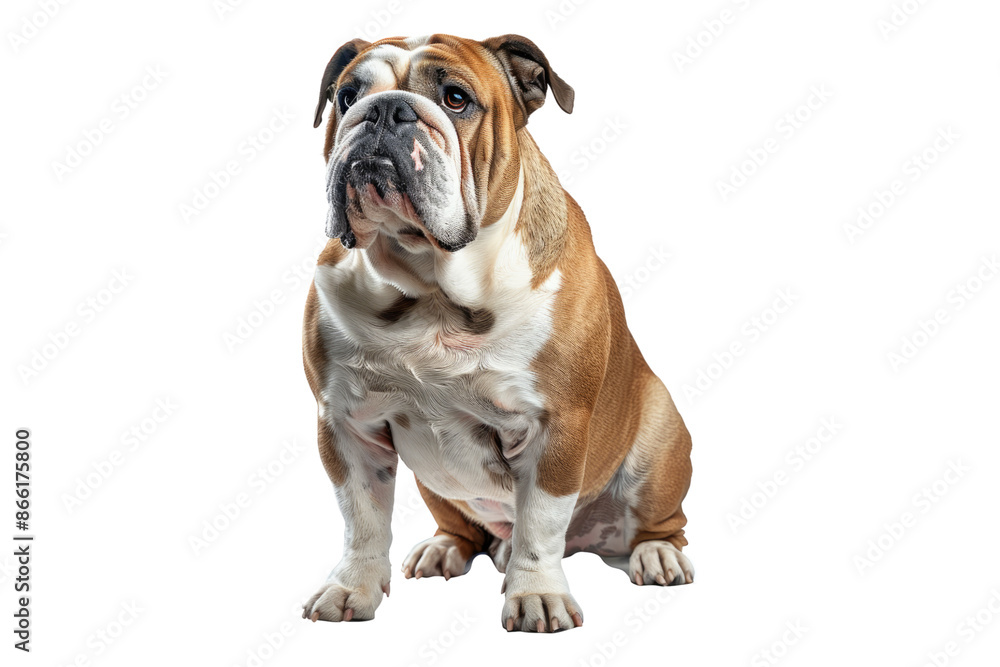 Bulldog isolated on transparent background Bulldog isolated on transparent background