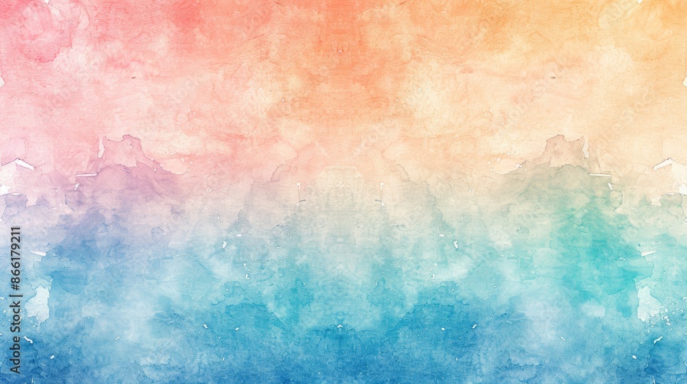 Dreamlike watercolor gradient, pastel hues, abstract composition Dreamlike watercolor gradient, pastel hues, abstract composition