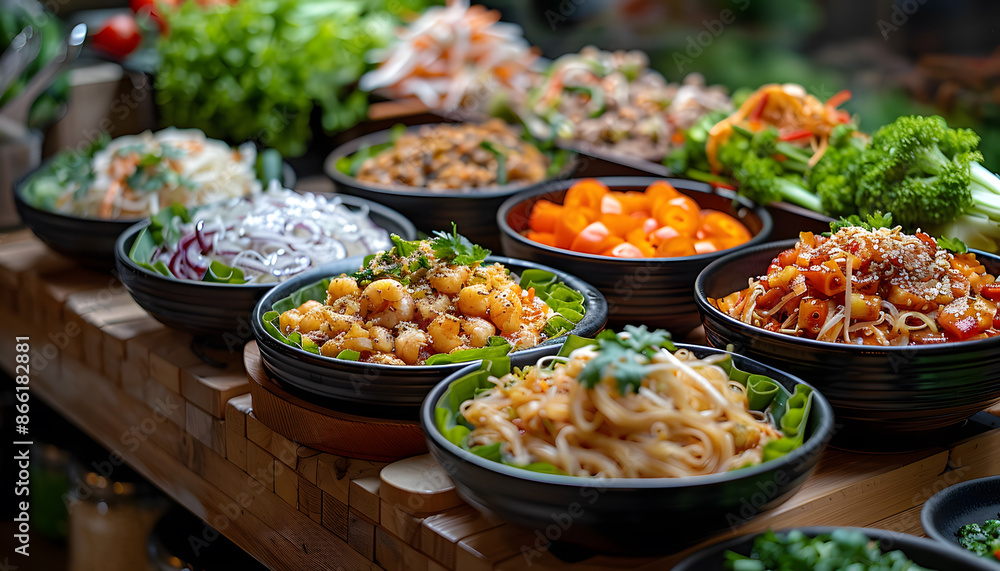 Obraz premium food background