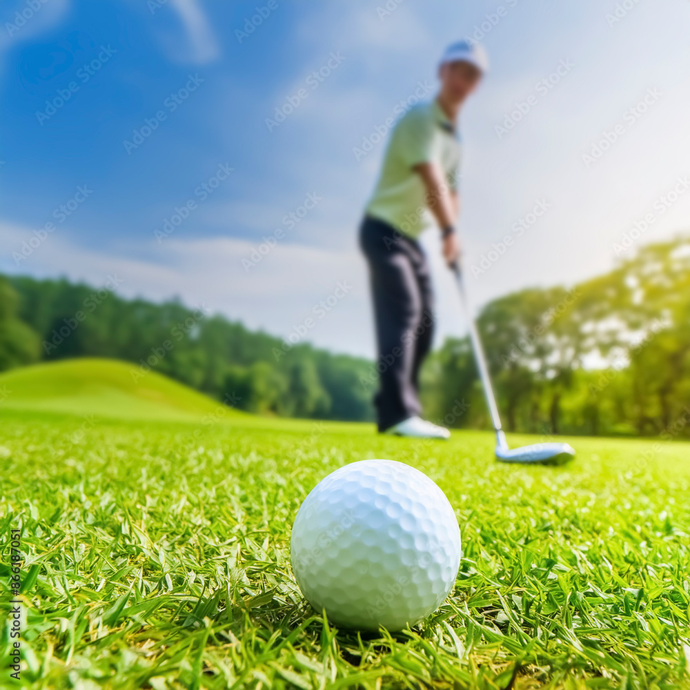 Fototapeta premium Golf scenery