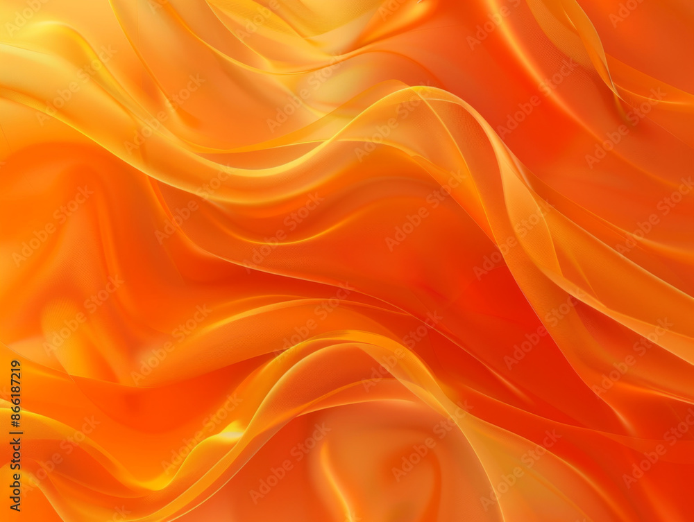 Obraz premium Abstract Orange Background, Generative AI Illustration