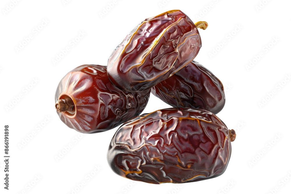 Fresh dates isolated on transparent background Fresh dates isolated on transparent background