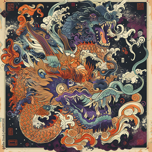 Wallpaper Mural cartoon illustrator card or background . Torontodigital.ca