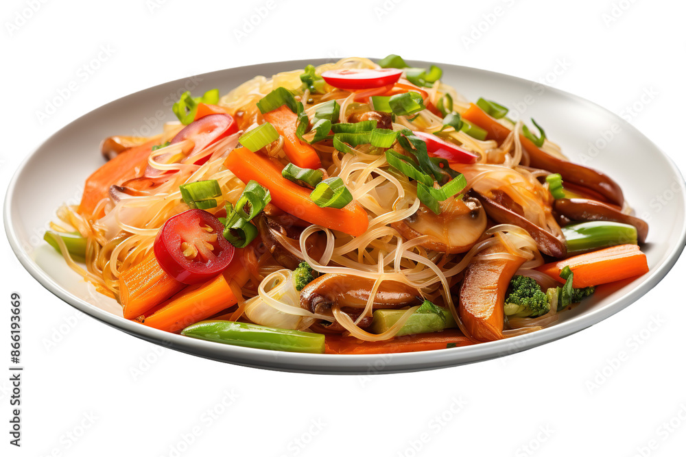 Whimsical Noodle Delight on White or PNG Transparent Background. Whimsical Noodle Delight on White or PNG Transparent Background.