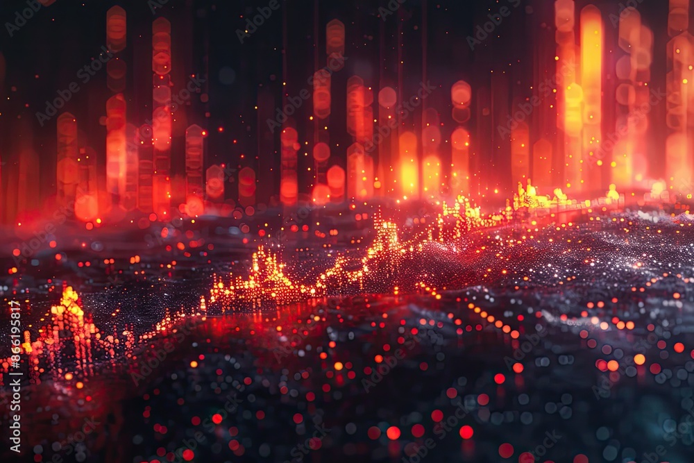 Fototapeta premium Business data analysis and analytics of customers insights with charts