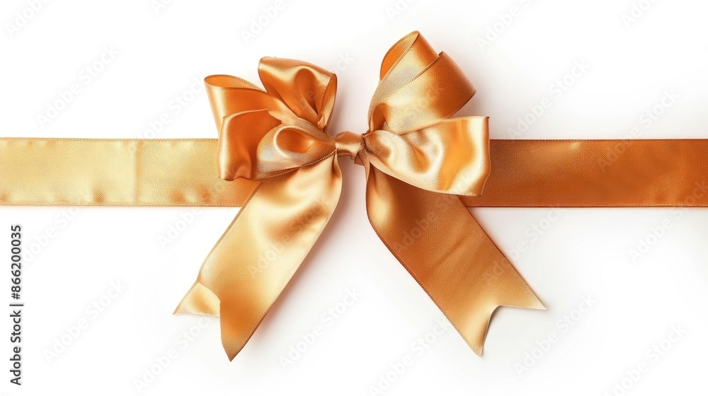 Gift bow ribbon isolated on white background Gift bow ribbon isolated on white background