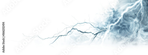 lightning and electricity, png on transparent background