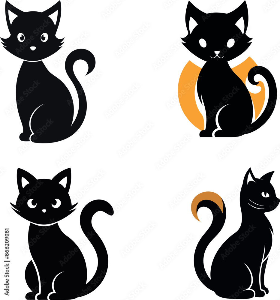 cat vector illustration.
cat vector illustration.