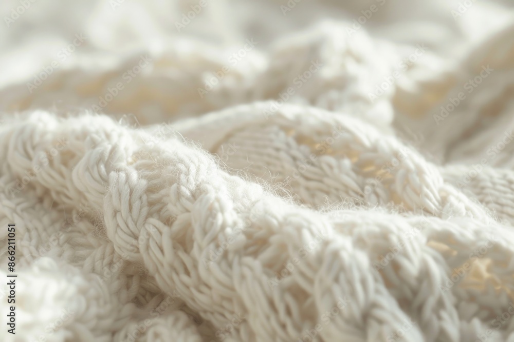 A high resolution image showcasing a cozy knitted texture in warm white hues, perfect for a soft and luminous wallpaper A high resolution image showcasing a cozy knitted texture in warm white hues, perfect for a soft and luminous wallpaper