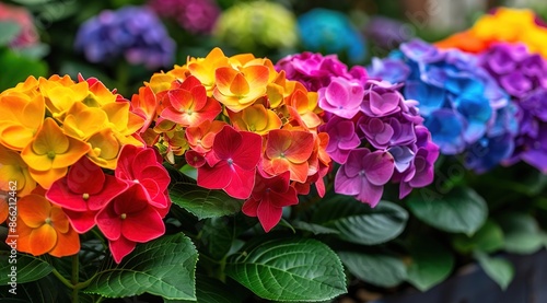 Wallpaper Mural flowers in the garden Torontodigital.ca