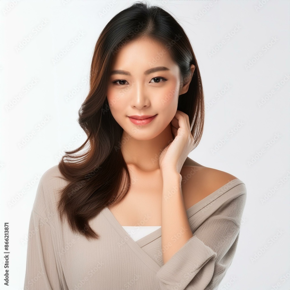 Model, male, female, model material, image, advertisement, banner, material, simple background, Generative AI Model, male, female, model material, image, advertisement, banner, material, simple background, Generative AI