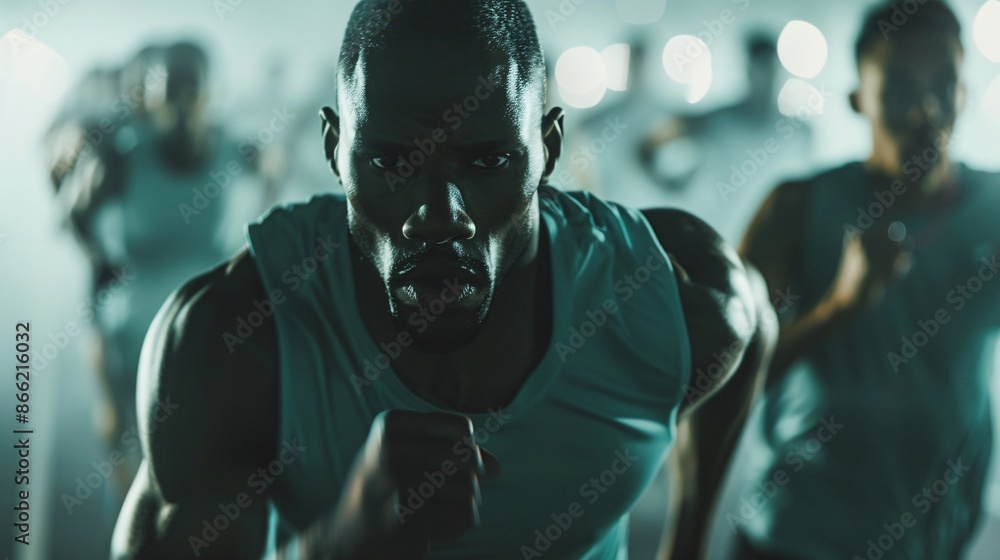 A bold and impactful advertisement for a new line of athletic wear, featuring athletes performing intense workouts and sports, with dynamic camera angles and slow-motion shots emphasizing the A bold and impactful advertisement for a new line of athletic wear, featuring athletes performing intense workouts and sports, with dynamic camera angles and slow-motion shots emphasizing the