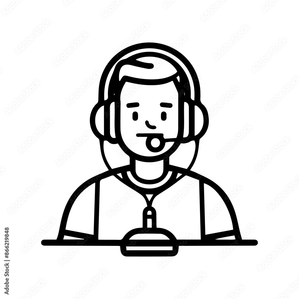 broadcasting man logo broadcasting man logo