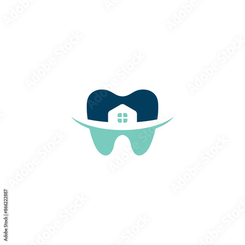 Dental Home Care Logo Design. Smile Dental Logo