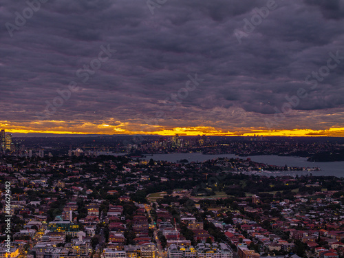 Photography Sydney After Sunset, Twilight lights, Sydney Australia