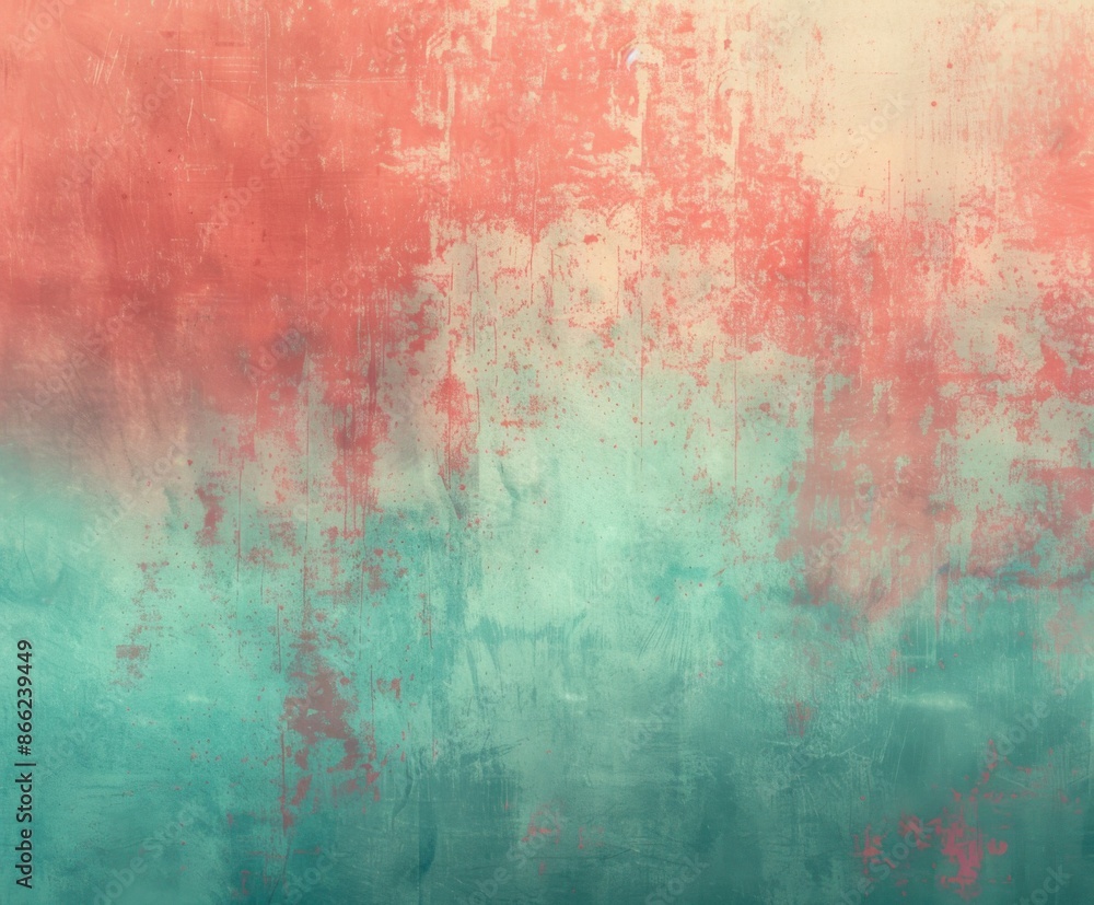 Soft red with faint turquoise textures Soft red with faint turquoise textures