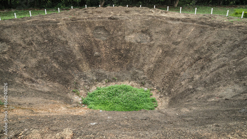 The landscape of Dien Bien Phu in Northern Vietnam