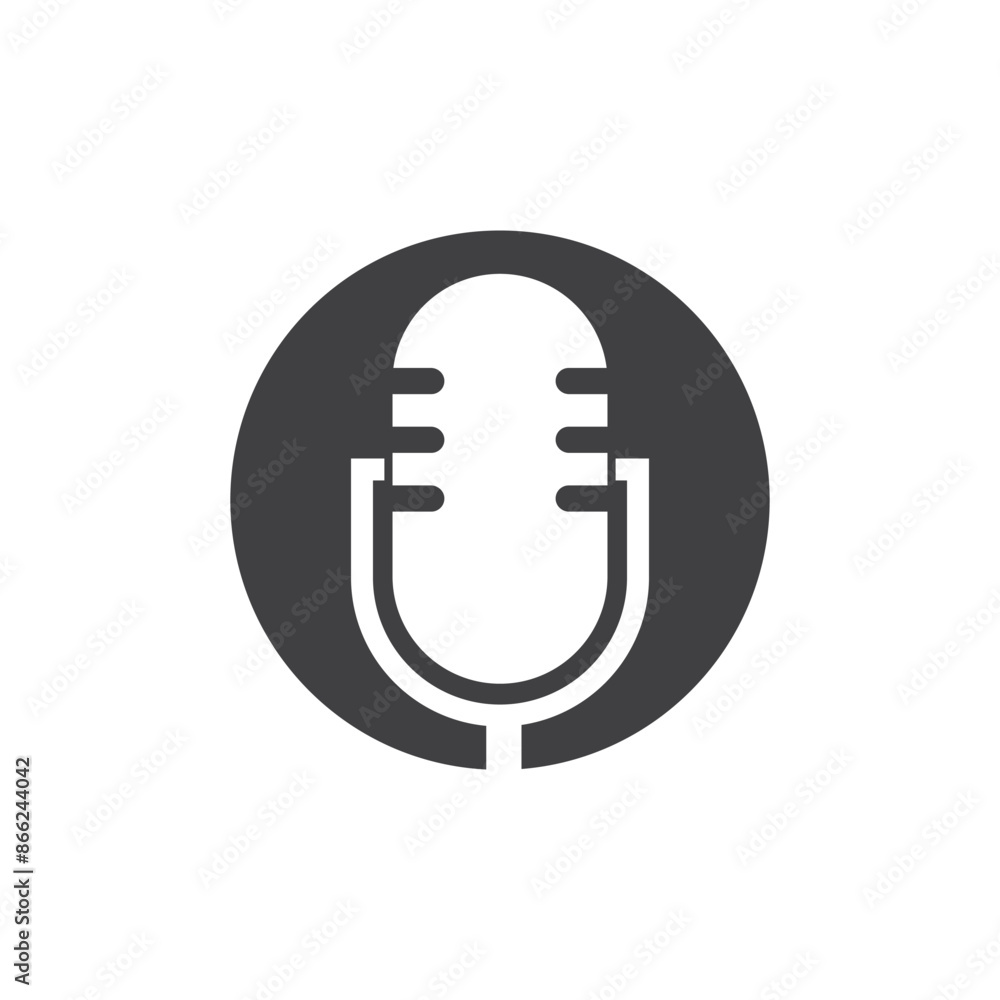 Podcast vector design Podcast vector design