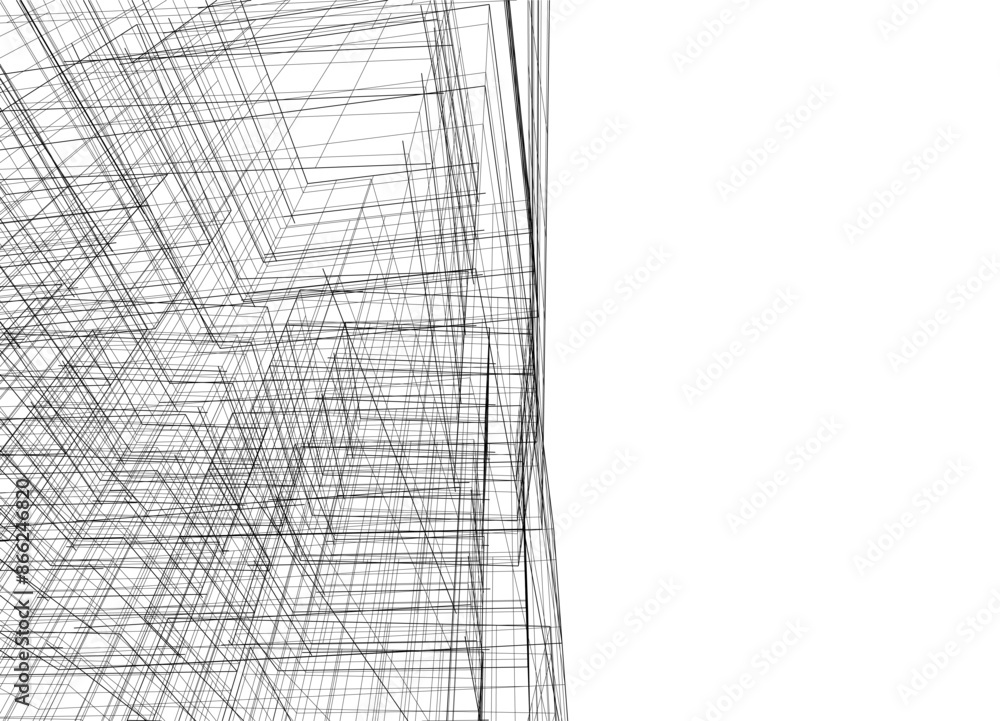 Concept city architecture vector illustration Concept city architecture vector illustration