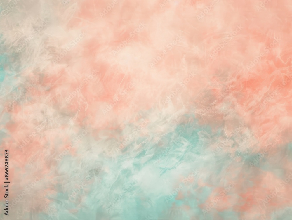 Soft peach with faint turquoise textures Soft peach with faint turquoise textures