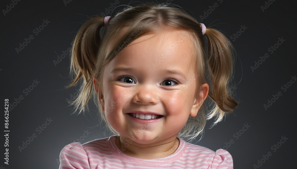 cute smiling little toddler girl, portrait cute smiling little toddler girl, portrait