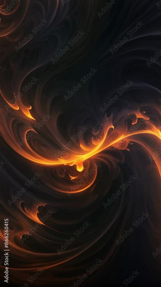 Fire , flame on black vertical background. Loop animation Fire , flame on black vertical background. Loop animation