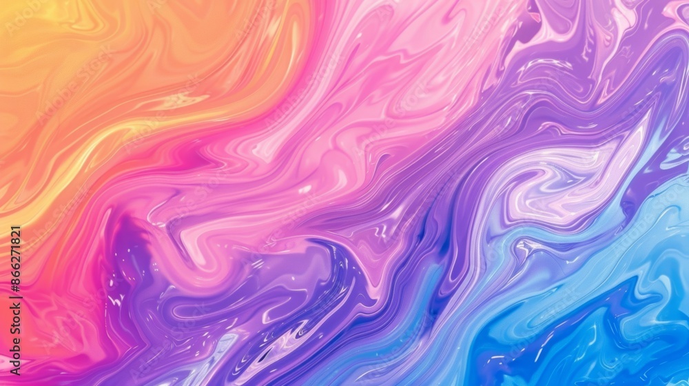 Colorful abstract fluid art background with vivid swirls Colorful abstract fluid art background with vivid swirls