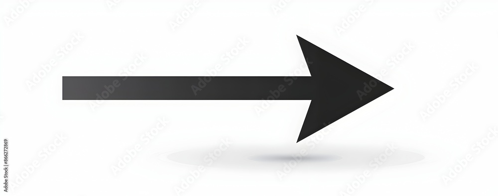 A simple arrow pointing left, flat vector illustration with black color on white background, no shadow under the arrow, high resolution, simple and clean style A simple arrow pointing left, flat vector illustration with black color on white background, no shadow under the arrow, high resolution, simple and clean style