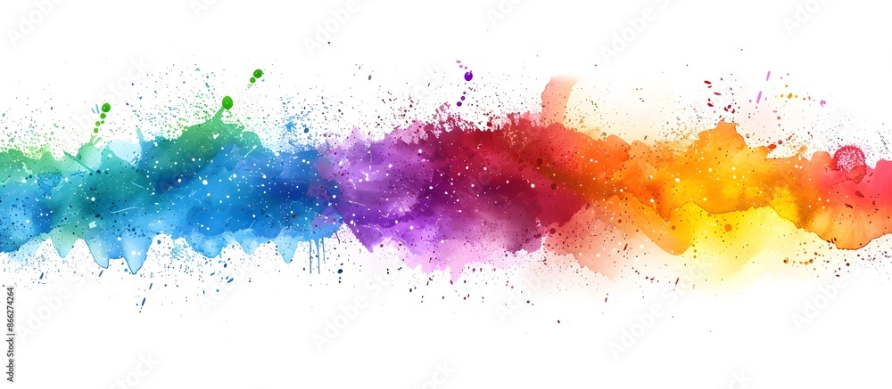 a rainbow of colors on a white background a rainbow of colors on a white background