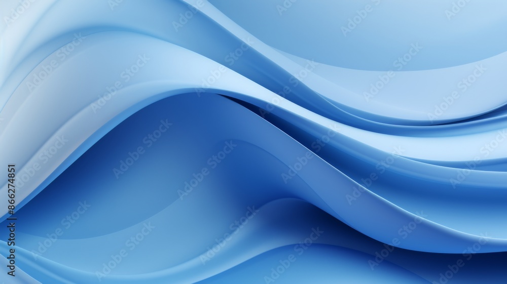 Abstract Blue Wavy Background. Flowing, Fluid Design for Modern Projects Abstract Blue Wavy Background. Flowing, Fluid Design for Modern Projects