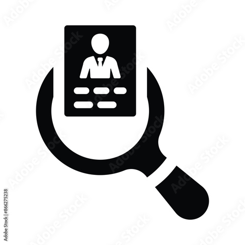 Hiring employee icon