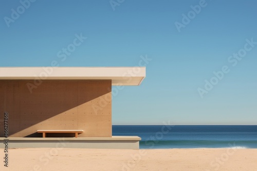Beach architecture outdoors nature. © Rawpixel.com