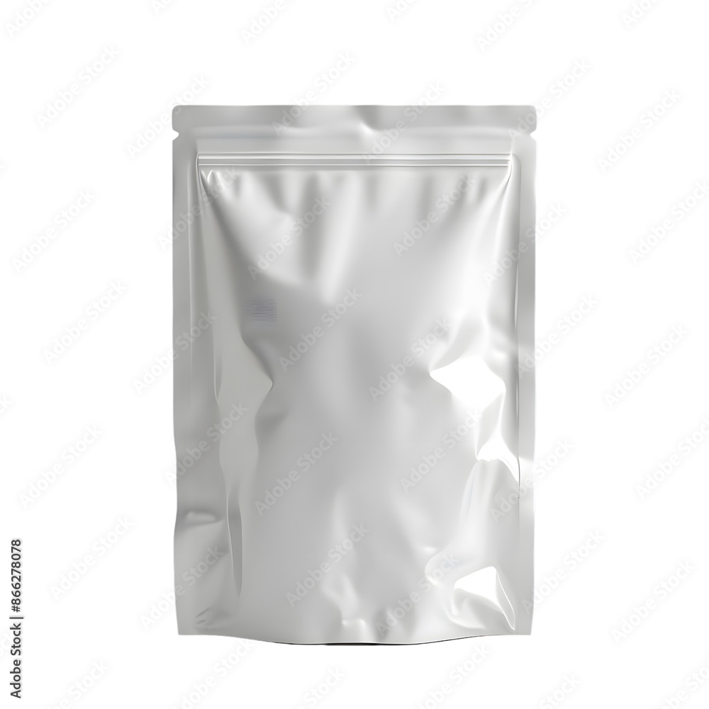 Plastic Pouch Mockup isolated on transparent background Plastic Pouch Mockup isolated on transparent background