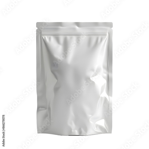 Plastic Pouch Mockup isolated on transparent background © Oksana