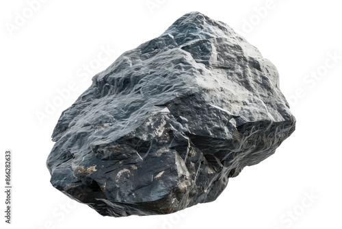 Igneous rock isolated on transparent background