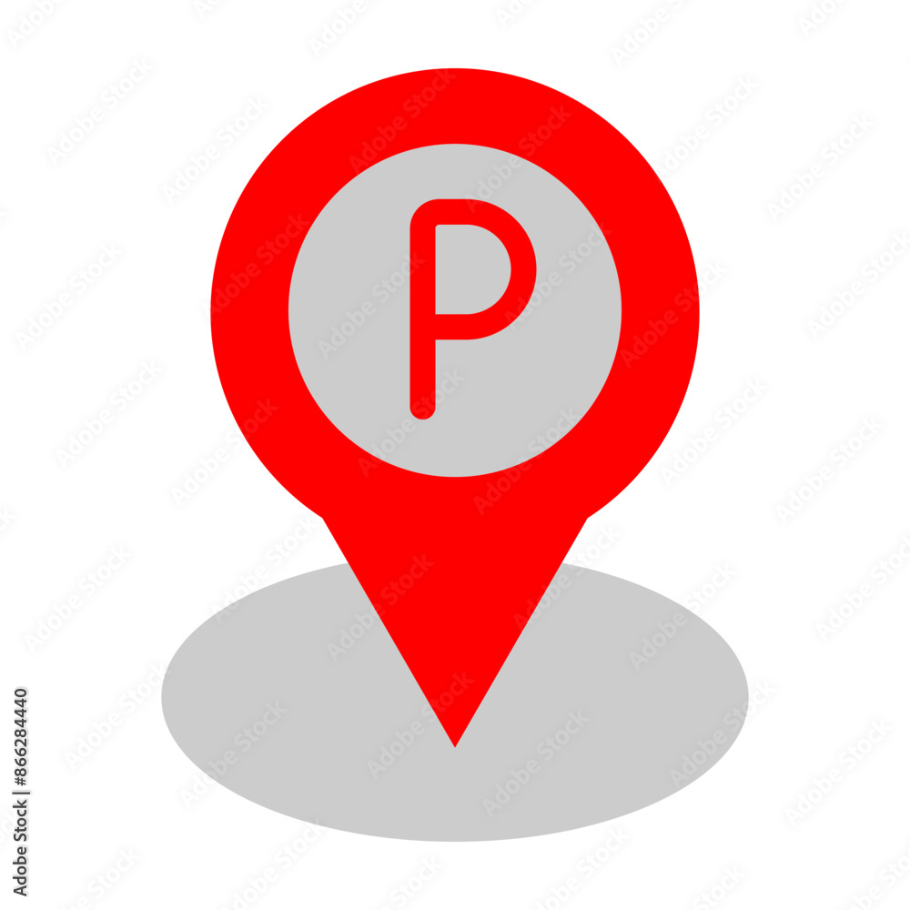 Car Park Vector Flat Icon design Car Park Vector Flat Icon design