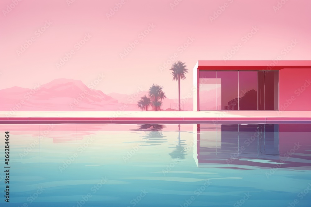 Fototapeta premium Architecture building outdoors nature.