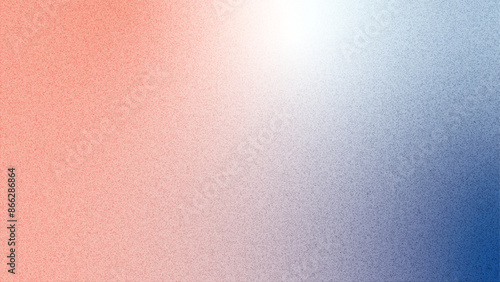 Blue and Sweet pink gradient background with grain texture design.