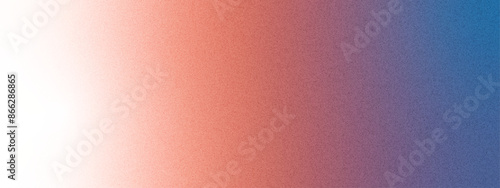 Blue and Sweet pink gradient background with grain texture design.