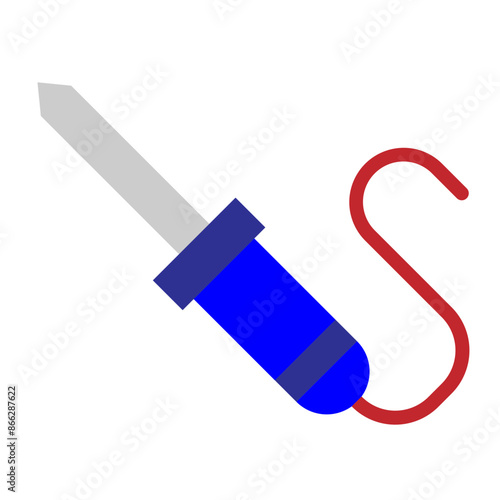 Soldering Vector Flat Icon Design