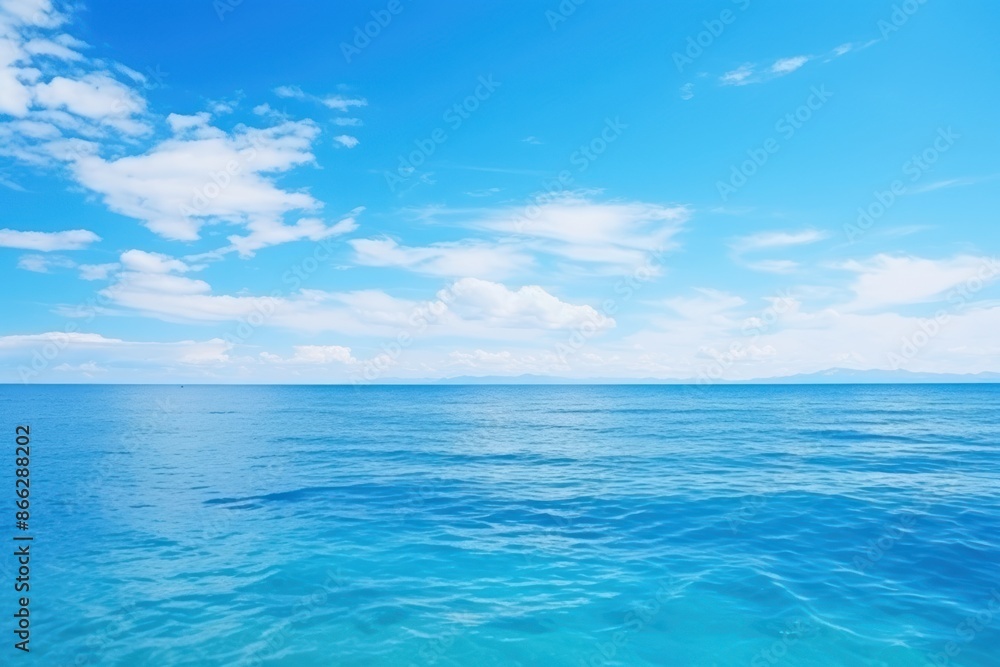 Obraz premium Ocean sky backgrounds outdoors. 