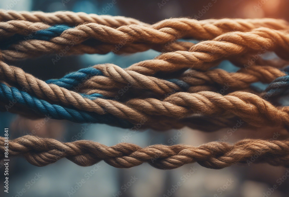 Team rope diverse strength connect partnership together teamwork unity communicate support Strong di Team rope diverse strength connect partnership together teamwork unity communicate support Strong di