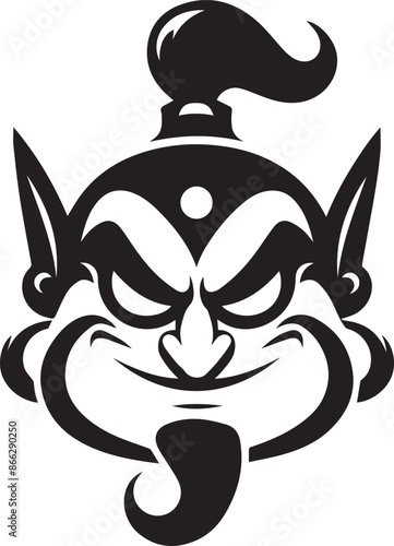 Aladdin Genie Vector Design 