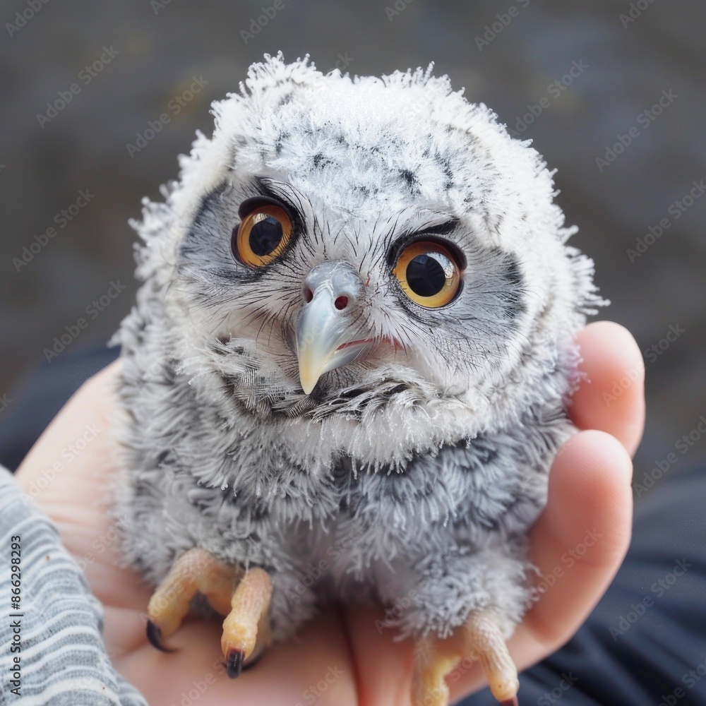 Cute baby owl Cute baby owl