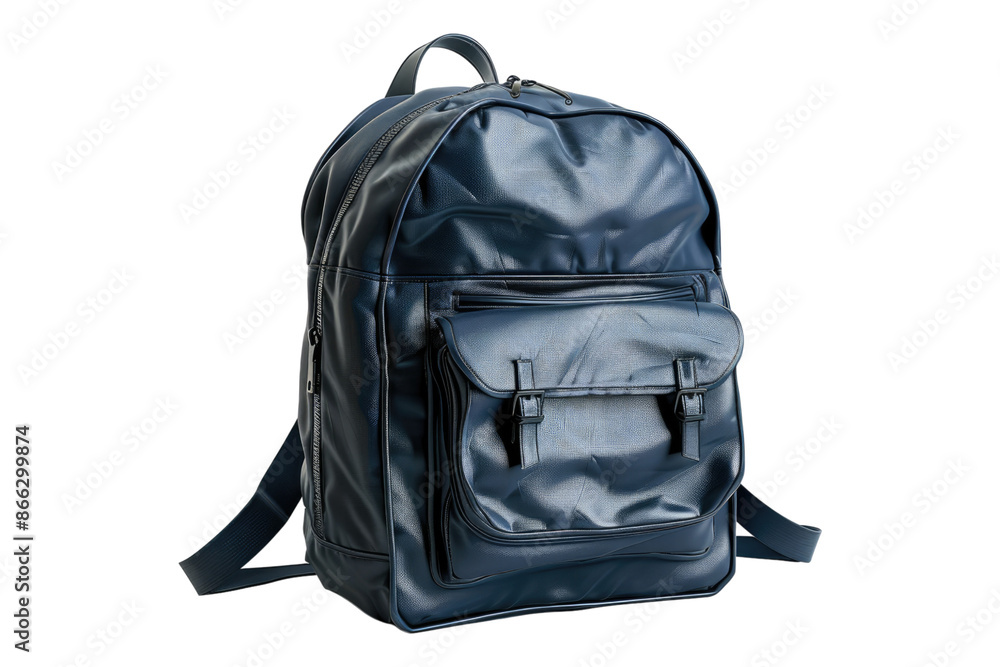 School bag isolated on transparent background School bag isolated on transparent background