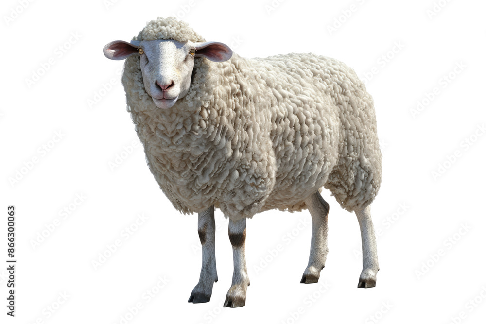 Sheep isolated on transparent background Sheep isolated on transparent background